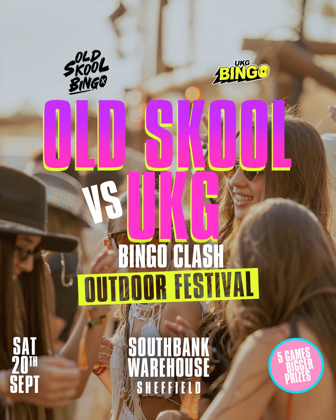 Tickets: Old skool & UKG Bingo Clash | Southbank Warehouse