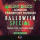 Iconic Silent Disco at the London Transport Museum - Halloween Event Title Pic