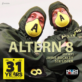 ALTERN 8 Old Skool Rave Night @ Hoochi Koochi