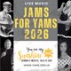 Jams for Yams 2026 Event Title Pic