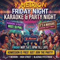 Friday Night Fever: Karaoke & Party at Y Meirion