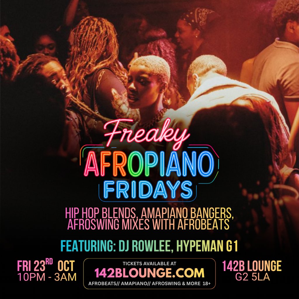 Freaky AfroPiano Fridays!!!