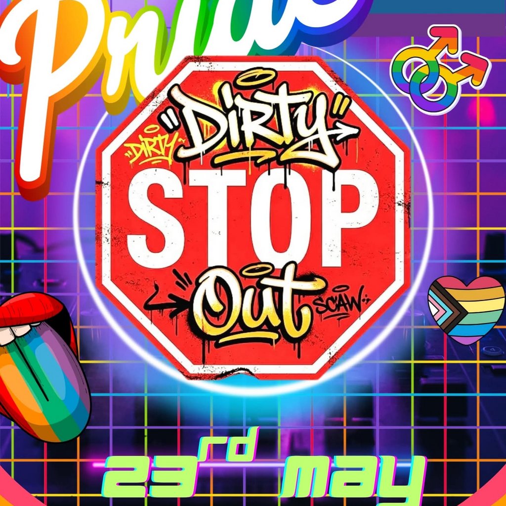 Dirty Stop Out Pride Afterpartry