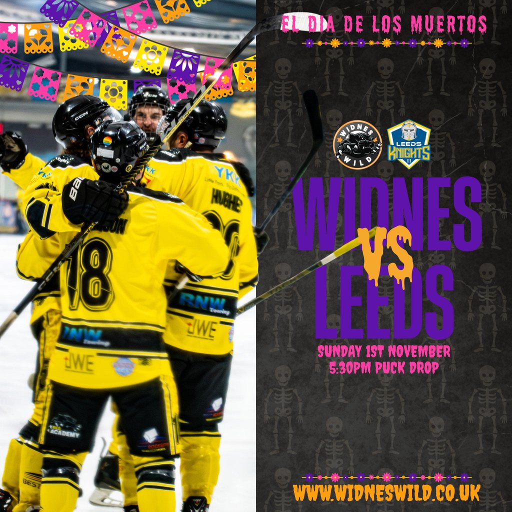 Widnes Wild vs Leeds Knights Ice Hockey Game - Sun 1st Nov 5:30