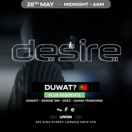 DESIRE - Weekly Thursday After Party - DUWAT