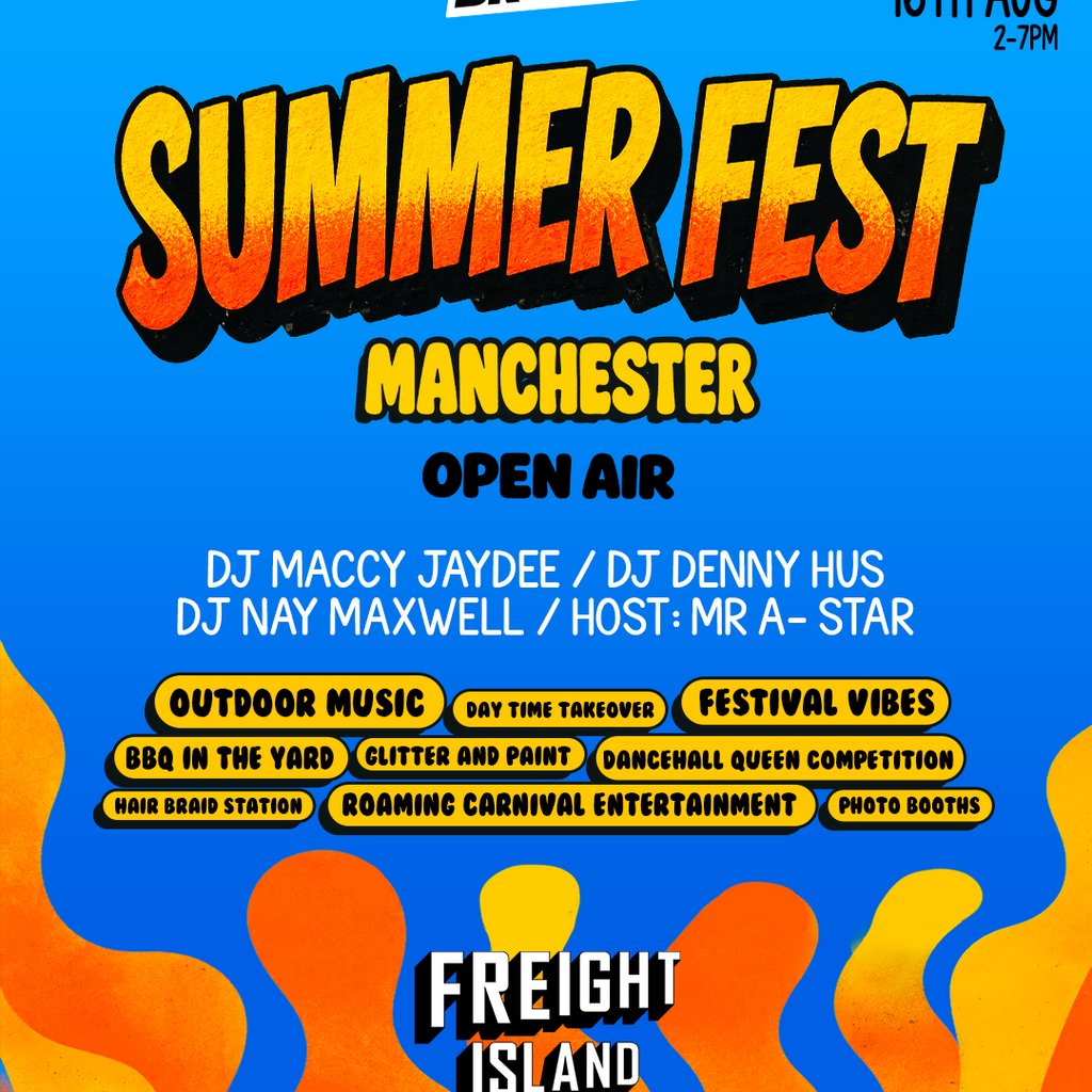 Reggae Brunch MCR - Sun 16th Aug - SUMMER FEST