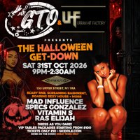 GTO & UF presents The Halloween Get-Down at Hoxley And Porter 