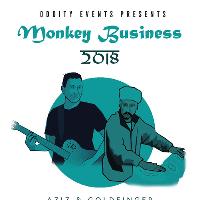 Oddity Events Presents Monkey Business, Aziz & Goldfinger at Jimmy's
