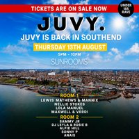 JUVY Under 18s - Summer Tour- Thur 13th August - SOUTHEND at Sunrooms
