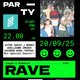 The Rave Party Continues Event Title Pic