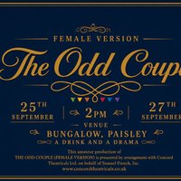 The Odd Couple (Female Version) Burn The Cork Theatre Co