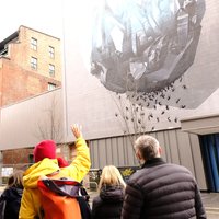 Rock ‘n Goal Manchester Walking Tour at Chinese Arch