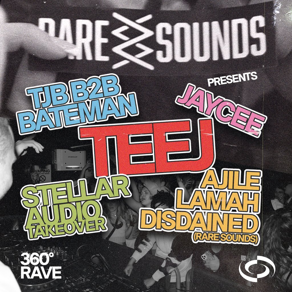 Rare Sounds: DNB 360° FREE RAVE w/TEEJ [Bristol], 25 July | Event in Bristol | AllEvents