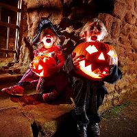 Spooky Carisbrooke Castle at Carisbrooke Castle