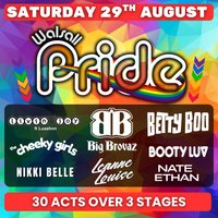 Walsall Pride 2026 at Walsall Arboretum Extension