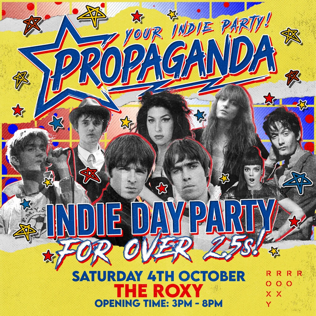 Propaganda - Indie Day Party for Over 25s - London