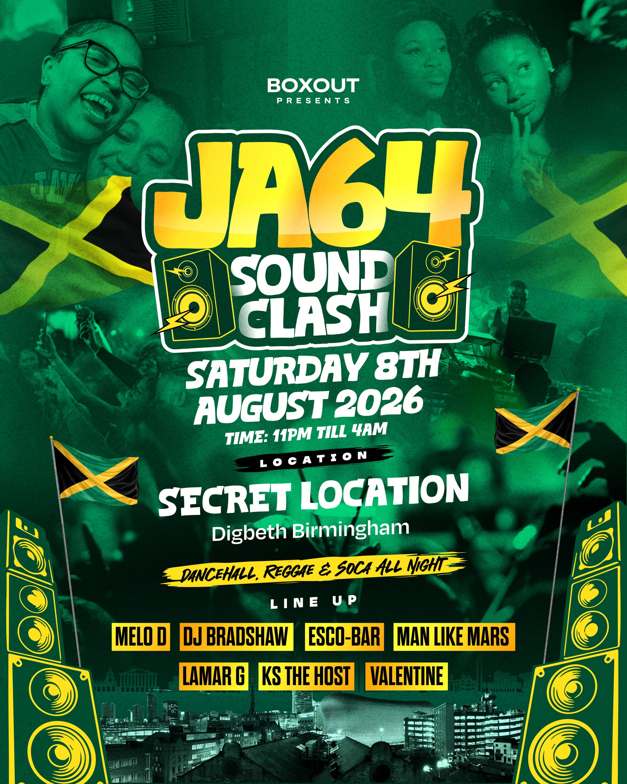 決着-Settlement Sound Clash- [DVD] w17b8b5 Tickets: BOXOUT JA Independence Sound Clash | Secret Location