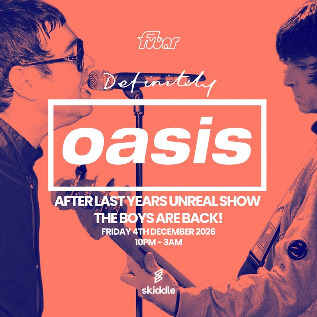 Definitely Oasis Live at Fubar | Showtime Image