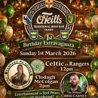 1st Birthday Extravaganza at O'Neills Traditional Irish Bar
