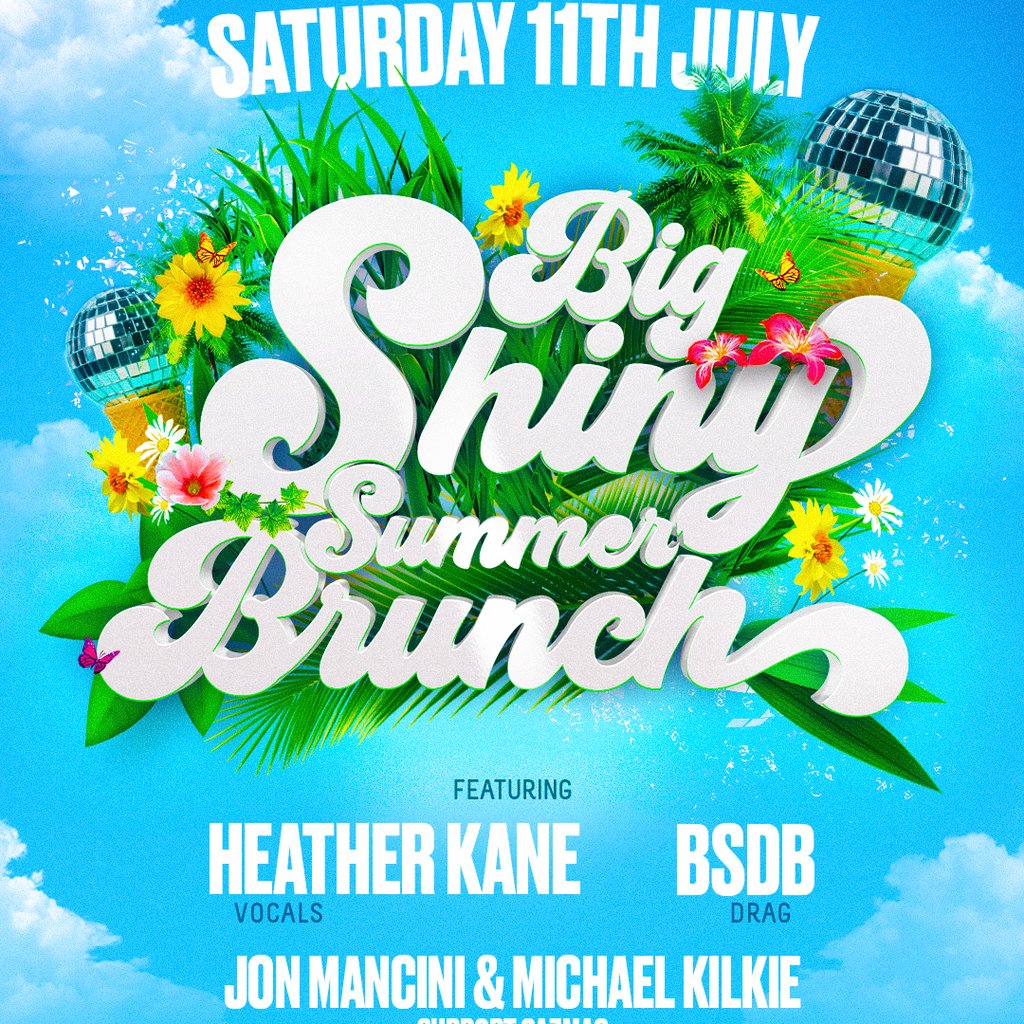 Big Shiny Summer Brunch - Fauldhouse  - 11th JULY