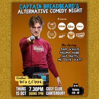 Captain Breadbeard's Alternative Comedy Night at Cosy Club Canterbury