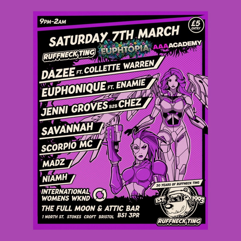 Ruffneck Ting x Euphtopia: Women in Bass