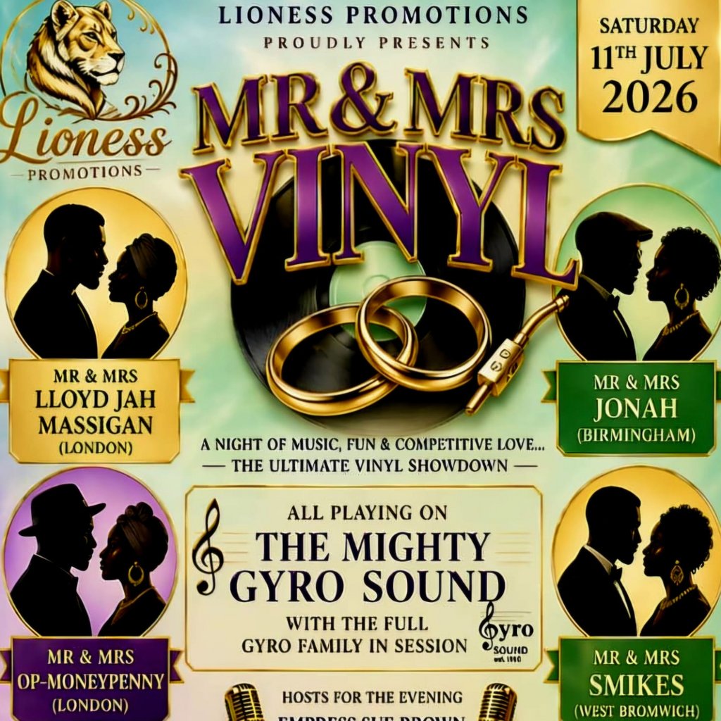 Lioness Promotions :  Proudly Presents Mr & Mrs Vinyl Showdown