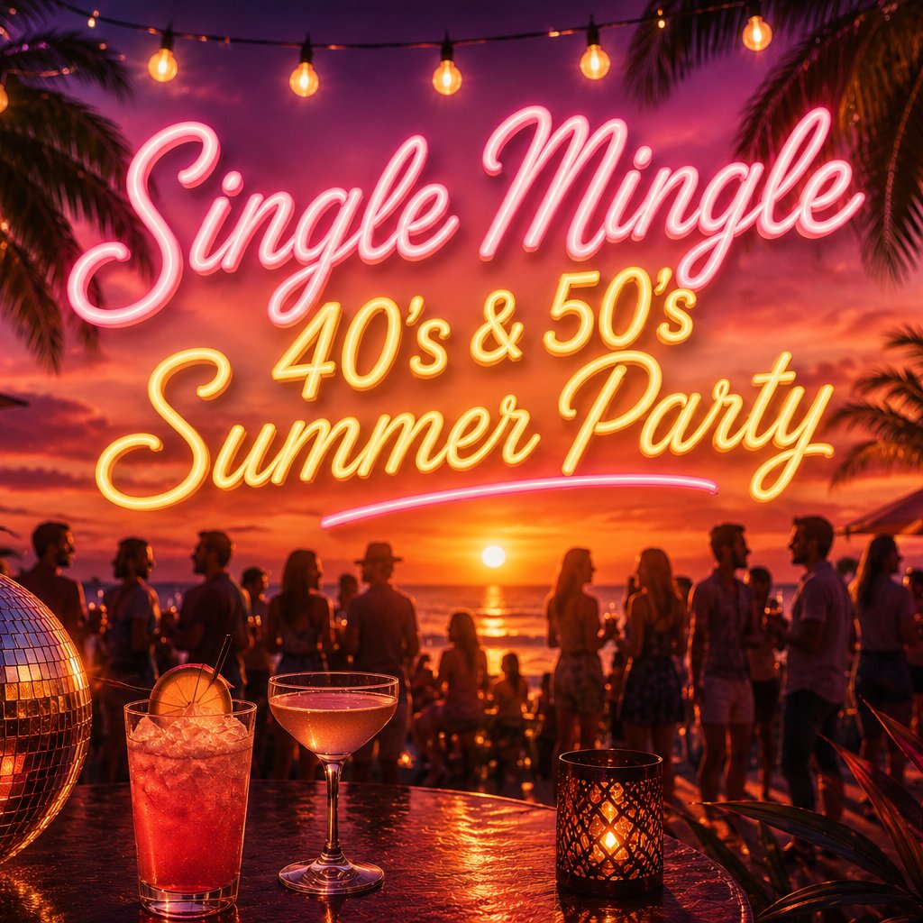 Single Mingle: 40s & 50s Summer Singles Party | Manchester