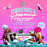 Pornstars & Prosecco at The Boogie Shed