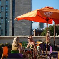 Drinks with a View. BAR OPEN! at Jacobs Roof Garden