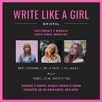 Write Like A Girl at Cafe Kino