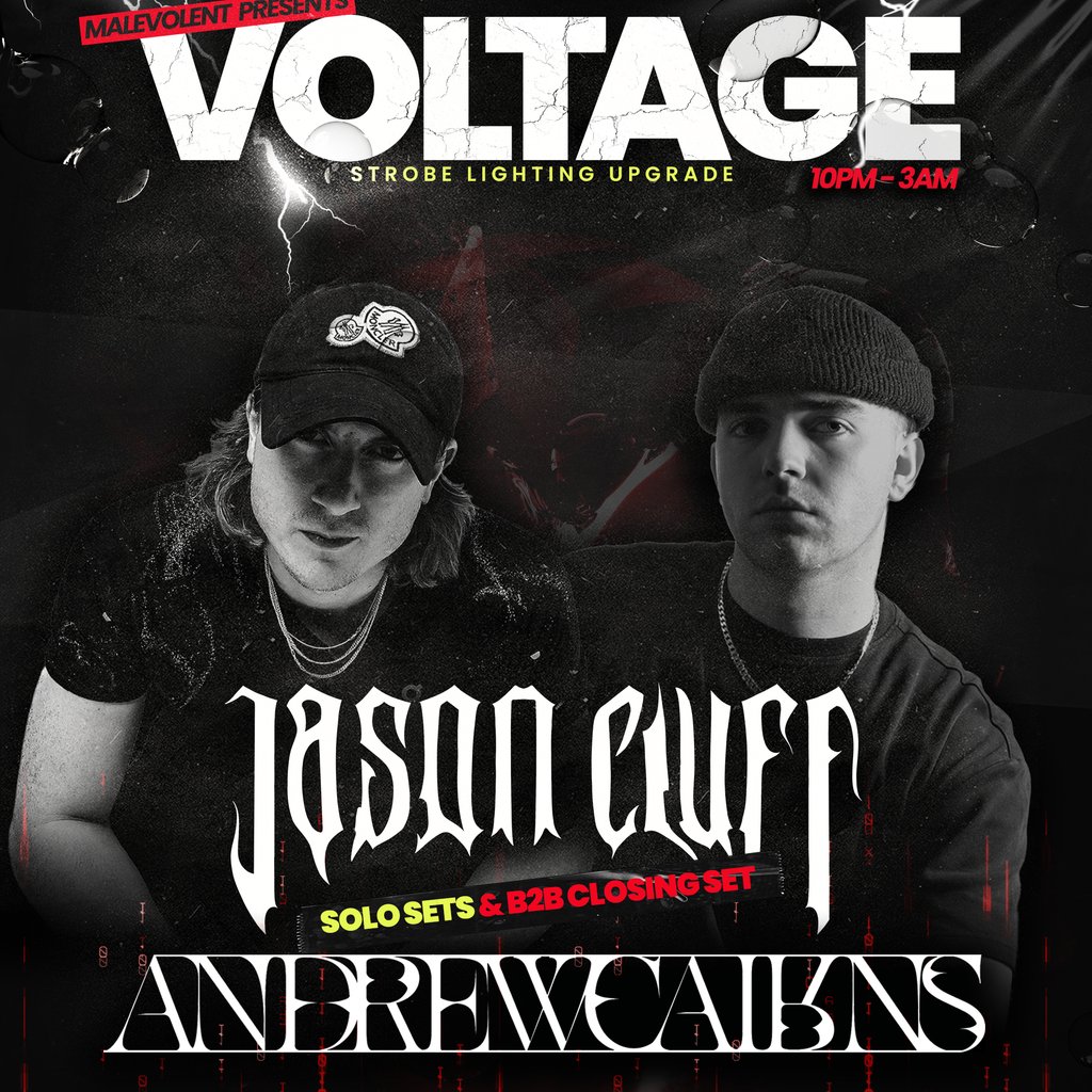 Voltage presents Jason Cluff and Andrew Cairns Image