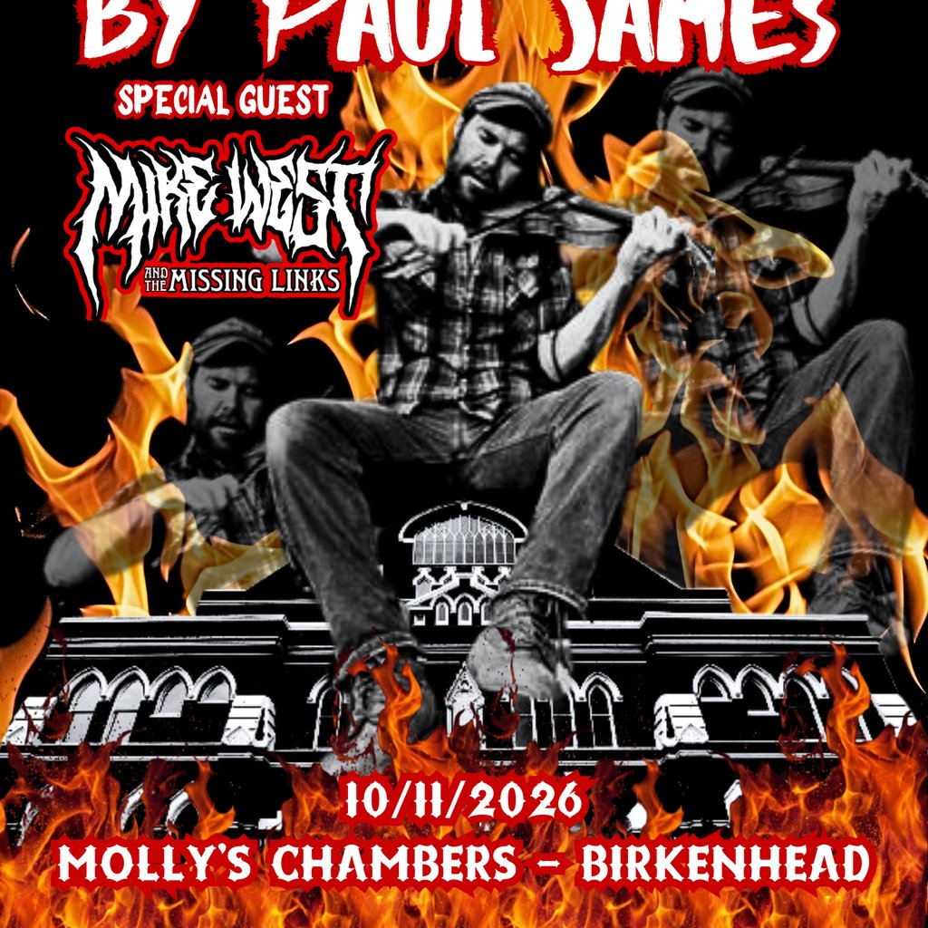 Rogue Country Presents: Possessed by Paul James — gig artwork