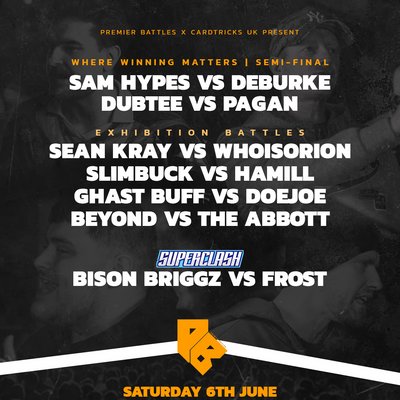 Tickets: Live Rap Battles | Where Winning Matter Semi-Final | LVLS