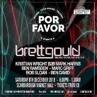 Por Favor presents Brett Gould at Scarborough Market Hall