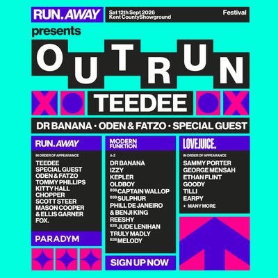 Run Away presents OUT RUN FESTIVAL