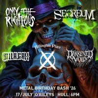 Jani's Birthday Bash IV with Only The Righteous, Secreum & more at ORILEYS LIVE MUSIC VENUE