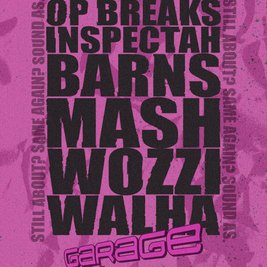 SA Presents: Garage In The Garage 2026