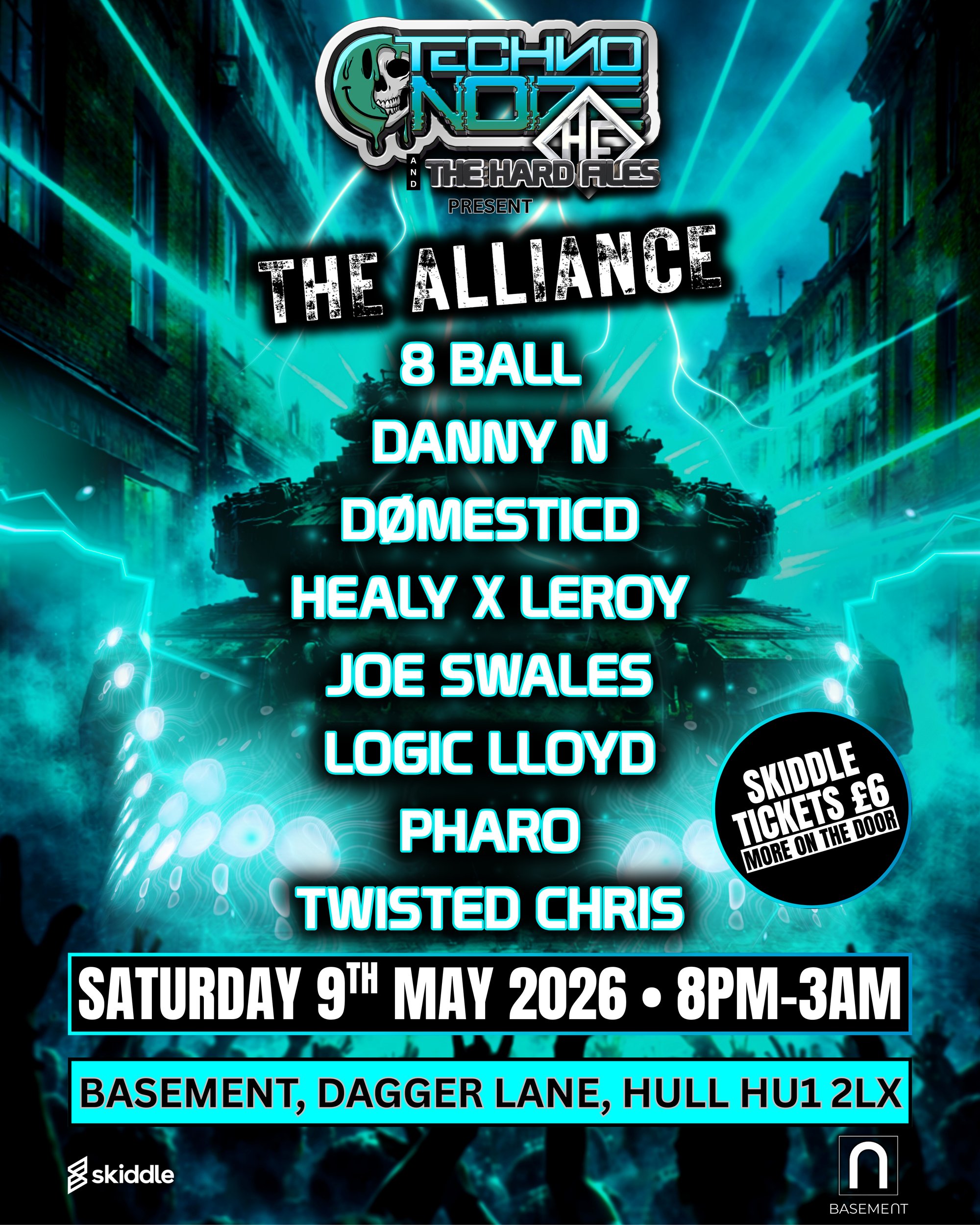 Techno Noize & The Hard Files Presents THE ALLIANCE! | Basement