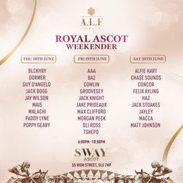 A.L.F Events Royal Ascot Weekender