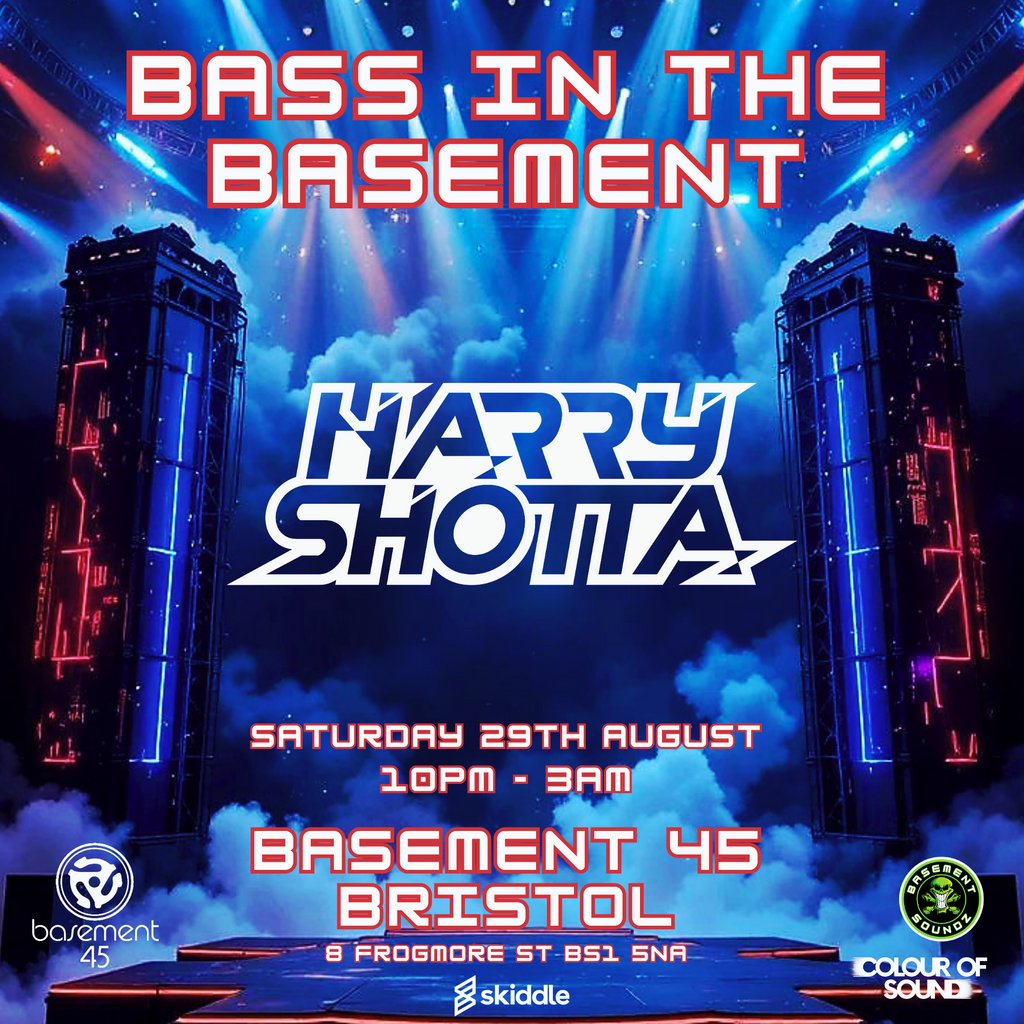HARRY SHOTTA - Bass in the Basement