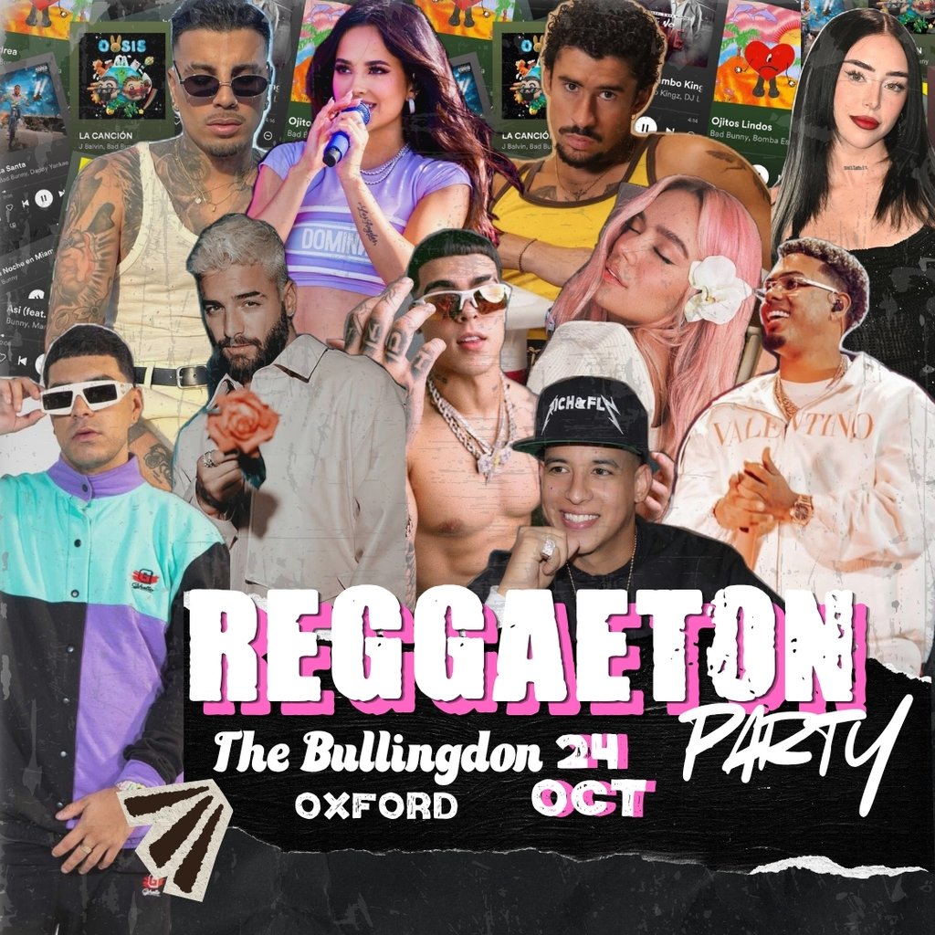 Reggaeton Party (Oxford) October 2026