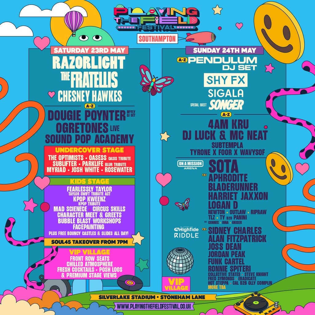 Playing the Field Festival - 23rd & 24th May 2026