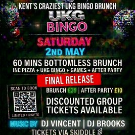 Alter Ego Presents UKG Bingo Bottomless Brunch