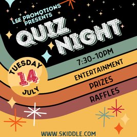 Quiz Night at Franciscan Well - Tuesday 14th July