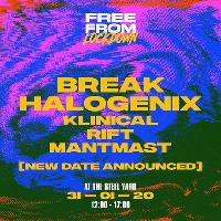 Free From Lockdown: Break & Halogenix at The Steel Yard