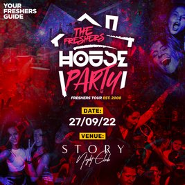 The Freshers House Party | Cardiff Freshers 2022