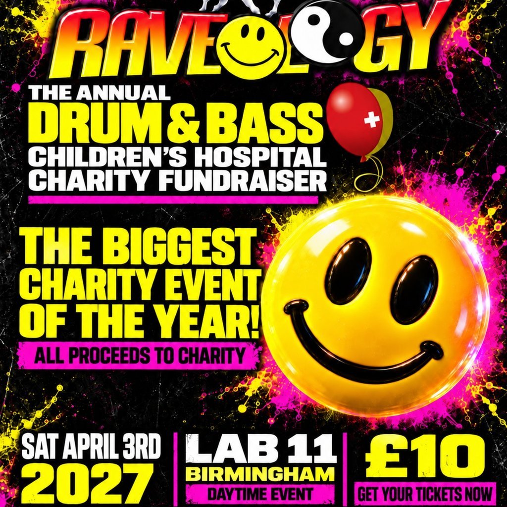 The Annual Drum & Bass Children's Hospital Charity Fundraiser