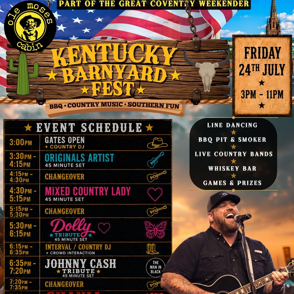 The Kentucky Barnyard Fest |The Great Coventry Weekender - DAY 1
