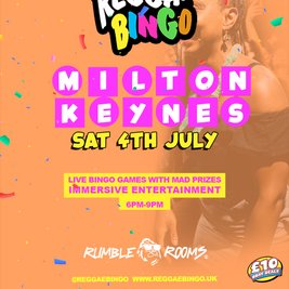 Reggae Bingo - Milton Keynes - Sat 4th July